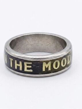 Mood Ring with Gold Accents